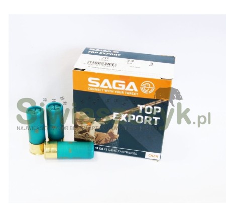 Naboje SAGA Top Export 12/70  ,,5'' 34g -109720