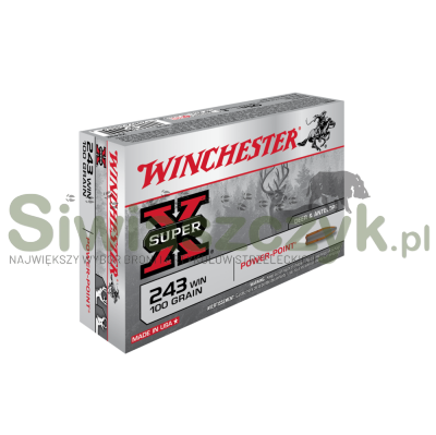 Amunicja Winchester 243Win PP 6.47g(100gr)-109778