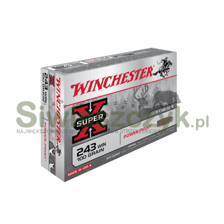 Amunicja Winchester 243Win PP 6.47g(100gr)-109778