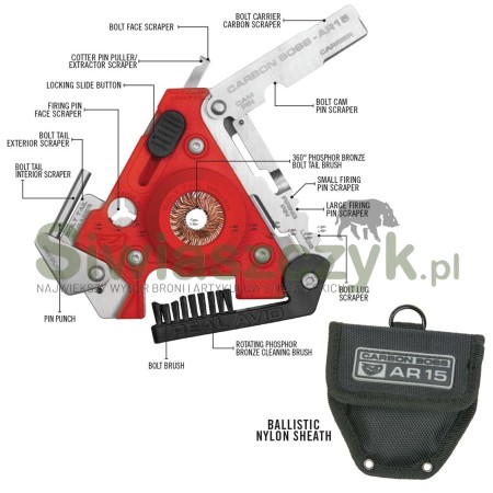 Narzędzie do usuwania nagaru CARBON BOSS - AR15 (AVCARBAR15)-109899