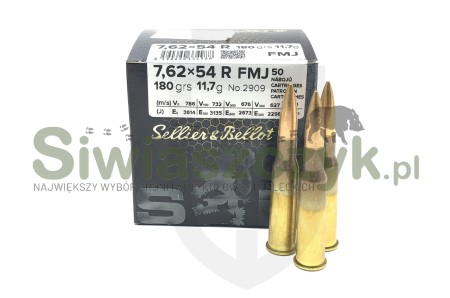 Amunicja S&B 7,62x54R FMJ 11,7g (180gr)-109935