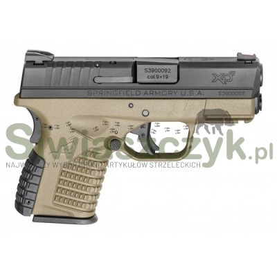Pistolet XDS-45 3,3'' czarno-brązowy kal.45ACP-109971