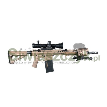 Muszka składana Magpul  MBUS® Pro Offset Sight Front (MAG525)-110304