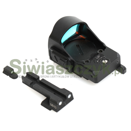 Zestaw Meprolight MicroRDS CZ Shadow (przyrządy trytowe + kolimator) do pistoletów CZ-110332