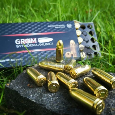 Amunicja GROM 9x19 FMJ Low-Toxic 8g(124gr)-110431