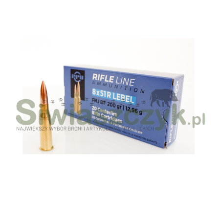 Amunicja PRVI Partizan kal. 8x51R (8x50R)  FMJ BT Lebel 12,96g(200gr)-110441