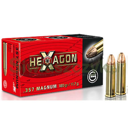 Amunicja GECO 357mag HEXAGON 11,7g (180gr)-110506