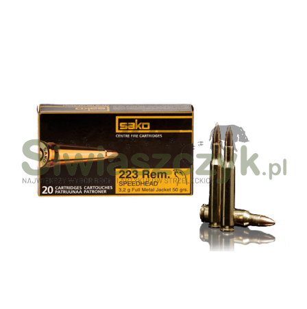 Amunicja SAKO 223Rem FMJ 3,2g(50gr) (105G)-110665