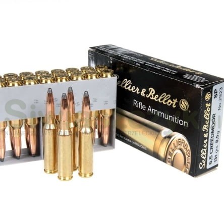 Amunicja S&B 6,5 Creedmoor SP 9,1g(140gr)-110672