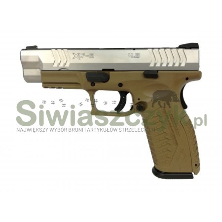 Pistolet XDM-9  4,5'' srebrno-brązowy kal. 9x19-110843