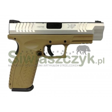 Pistolet XDM-9  4,5'' srebrno-brązowy kal. 9x19-110844