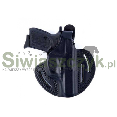 Kabura VEGA H153 Black/Leather- Glock 34, XDM 4,5"-110920