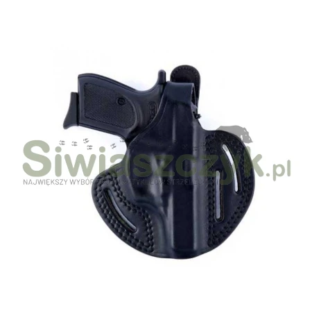 Kabura VEGA H153 Black/Leather- Glock 34, XDM 4,5"-110920