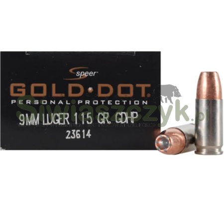 Amunicja SPEER 9x19 GDHP 7,5g(115gr)-111123