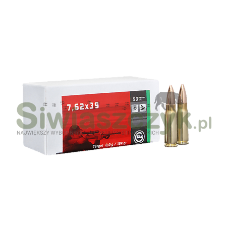Amunicja GECO 7,62x39 FMJ 8,0g(124gr)-111273