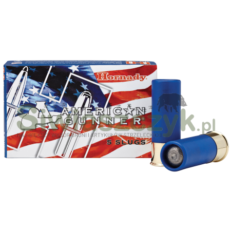 Naboje HORNADY kal.12/70 American Gunner Slug 28,3g(436gr)(86231)-111275