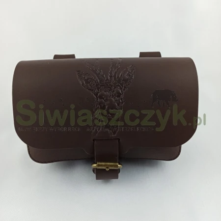 Saszetka skórzana mot.myśliwski Rogacz-111853