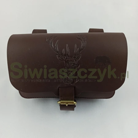 Saszetka skórzana mot.myśliwski Byk-111847
