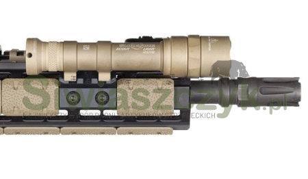 Szyna MAGPUL M-LOK® Aluminum Offset Light/Optic Mount do montażu latarki taktycznej RIS (MAG604-BLK)-111911