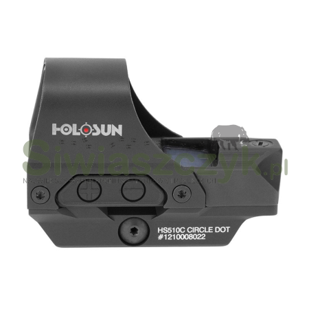 Kolimator HOLOSUN Open Reflex HS510C Multi Reticle Solar Panel-111930