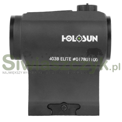 Kolimator HOLOSUN HE403B-GR Elite Green Dot Low mount & 1/3 Co-witness Mount -111956