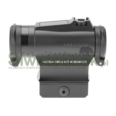 Kolimator HOLOSUN HS515CM Dot & Circle Multi Reticle Killflash Solar Panel-111967