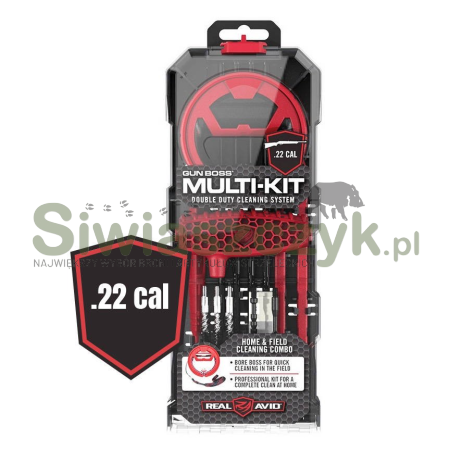 Zestaw narzędzi do czyszczenia broni REAL AVID Gun Boss Multi-Kit .22 (AVGBMK22)-111473