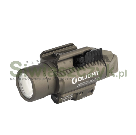 Latarka OLIGHT z celownikiem laserowym BALDR Pro Desert Tan- 1350 lumenów-112192