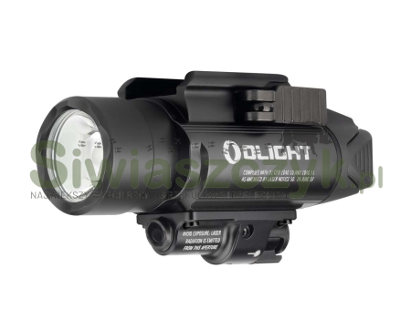 Latarka OLIGHT z celownikiem laserowym BALDR Pro Black 1350 lumenów, Green Laser-112201