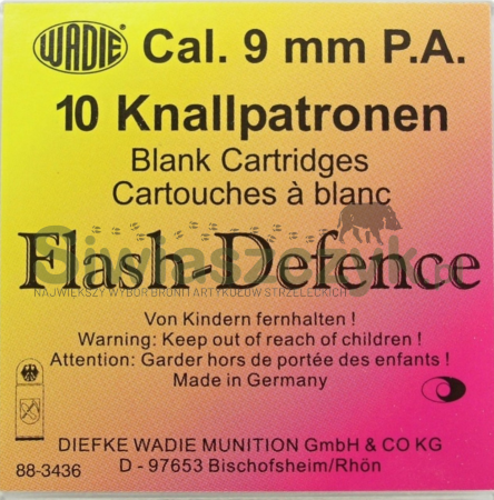 Amunicja WADIE Flash-Defense 9x19 -112227