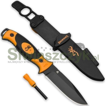 Nóż BROWNING Ignite Czarno-Pomarańczowy-112345