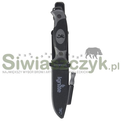 Nóż BROWNING Ignite Czarno-Szary-112346