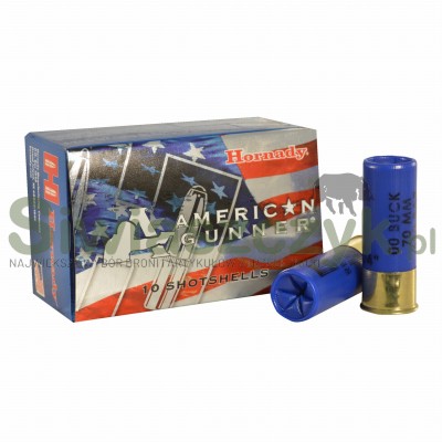 Amunicja HORNADY kal.12/70 American Gunner Buckshot SG Low Recoil (86274)-112404