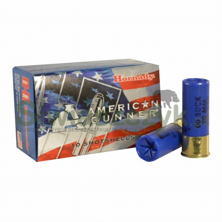 Amunicja HORNADY kal.12/70 American Gunner Buckshot SG Low Recoil (86274)-112404