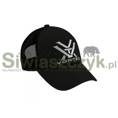 Czapka VORTEX Logo czarna (186-432)-112644