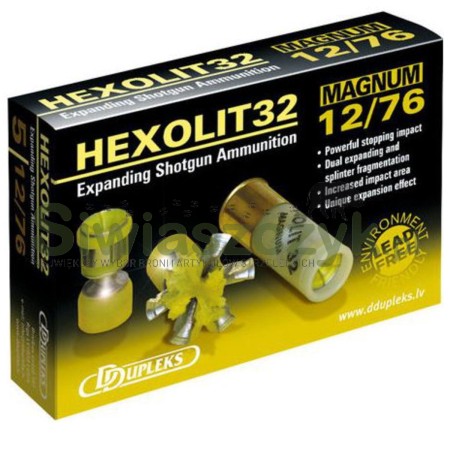 Naboje DUPLEKS 12/76 Hexolit 32g-104063