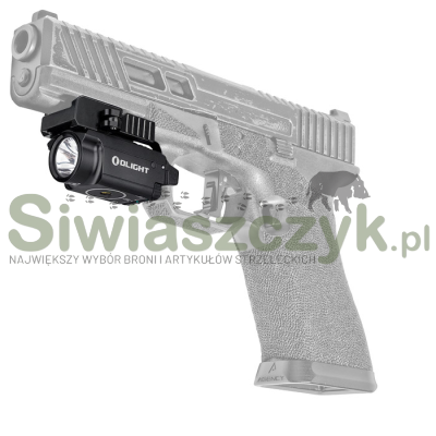 Latarka OLIGHT BALDR Mini Black- 600 lumenów, Green Laser-112978