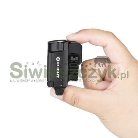 Latarka OLIGHT BALDR Mini Black- 600 lumenów, Green Laser-112980