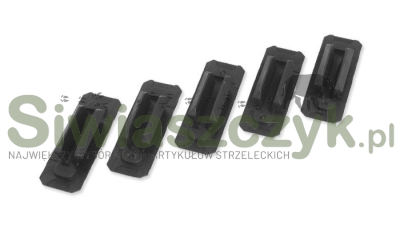 Ochronne zaślepki STRIKE INDUSTRIES Rail Covers do otworów M-Lok - 5 szt. (MLOK-COVER V2)-113027