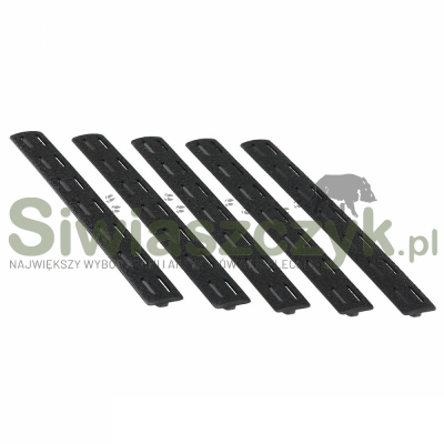 Zestaw BCM 5 okładzin Key-mod 5.5" - Czarne-113212