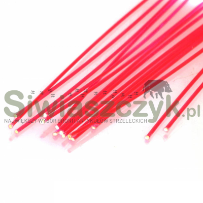 Światłowody FIBER OPTIC czerwony, 1mm-113223