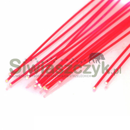 Światłowody FIBER OPTIC czerwony, 1mm-113223