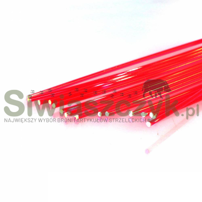 Światłowody FIBER OPTIC czerwony, 1,5mm-113225
