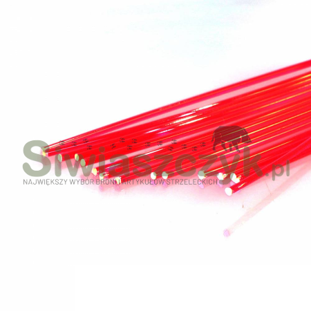 Światłowody FIBER OPTIC czerwony, 1,5mm-113225