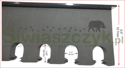 Uchwyt ścienny HYSKORE na 8szt broni długiej (#30315)-113230