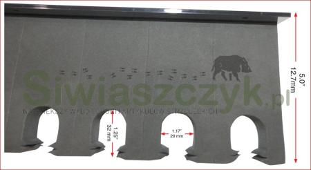 Uchwyt ścienny HYSKORE na 8szt broni długiej (#30315)-113230