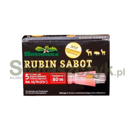 Naboje BRENNEKE 12/70 RubinSabot 28g (1212622)-107489