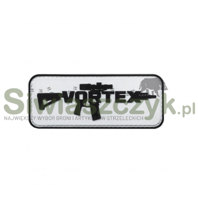 Patch VORTEX AR-15 biały (186-436)-114431