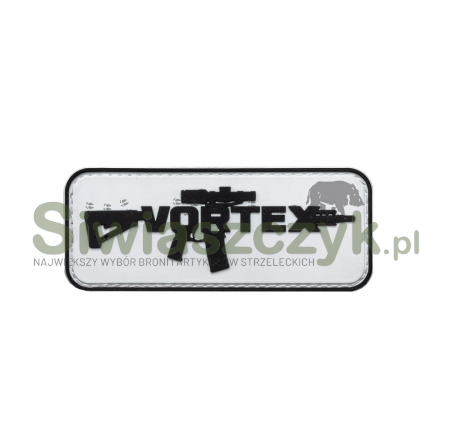 Patch VORTEX AR-15 biały (186-436)-114431