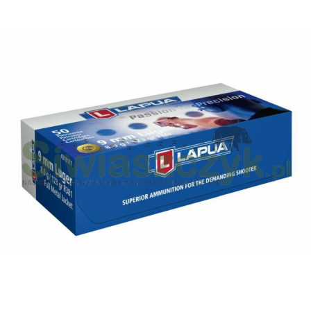 Amunicja LAPUA 9x19 FMJ 8,00g(123gr)-114490